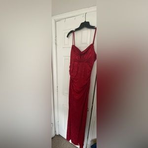 Red Sparkled Dress